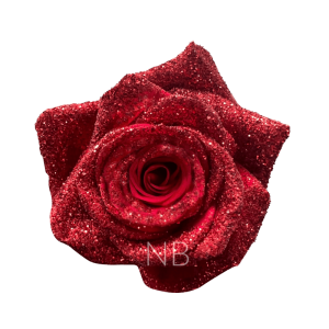 Red Glitter Roses