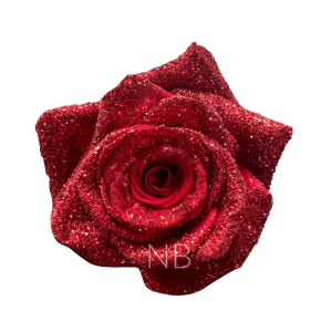 Red Glitter Roses